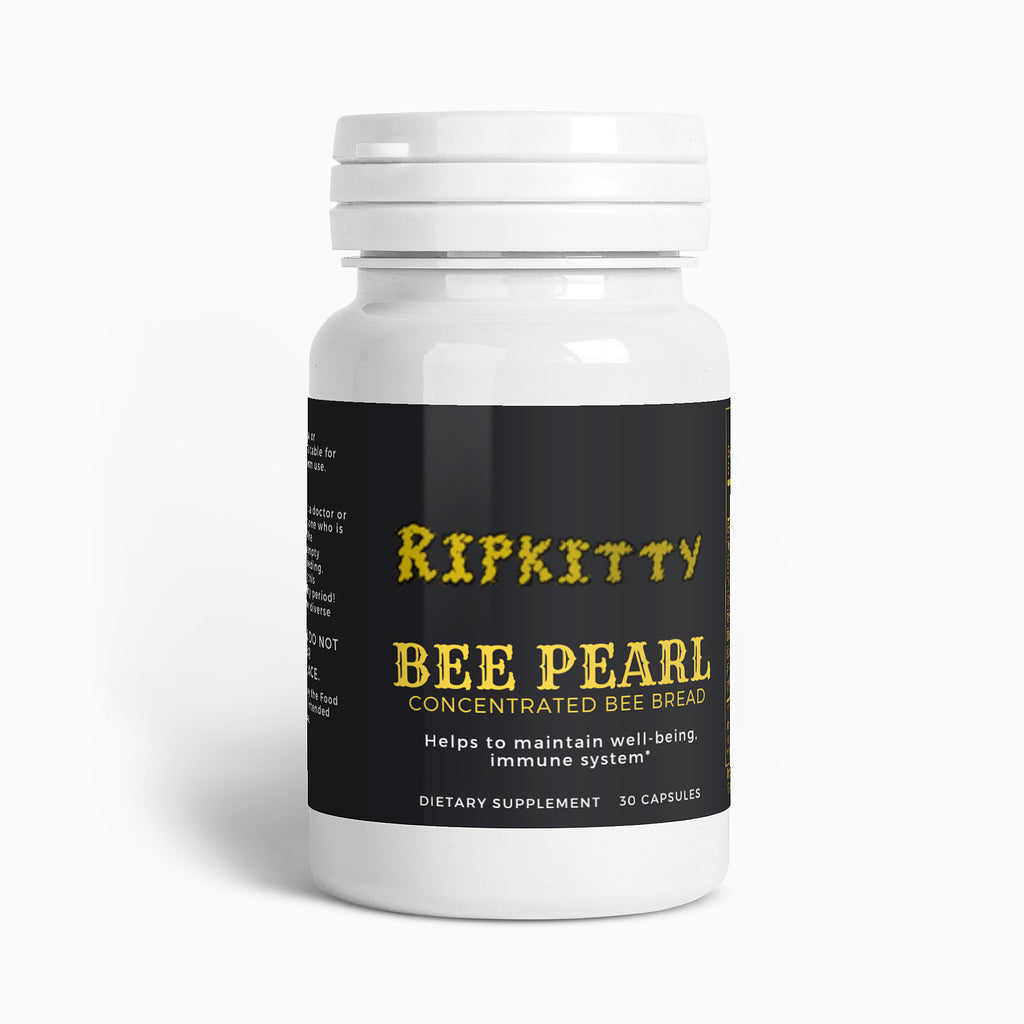 Ripkitty Hive Core: Concentrated Bee Pearl & Bee Bread (30 Capsules)