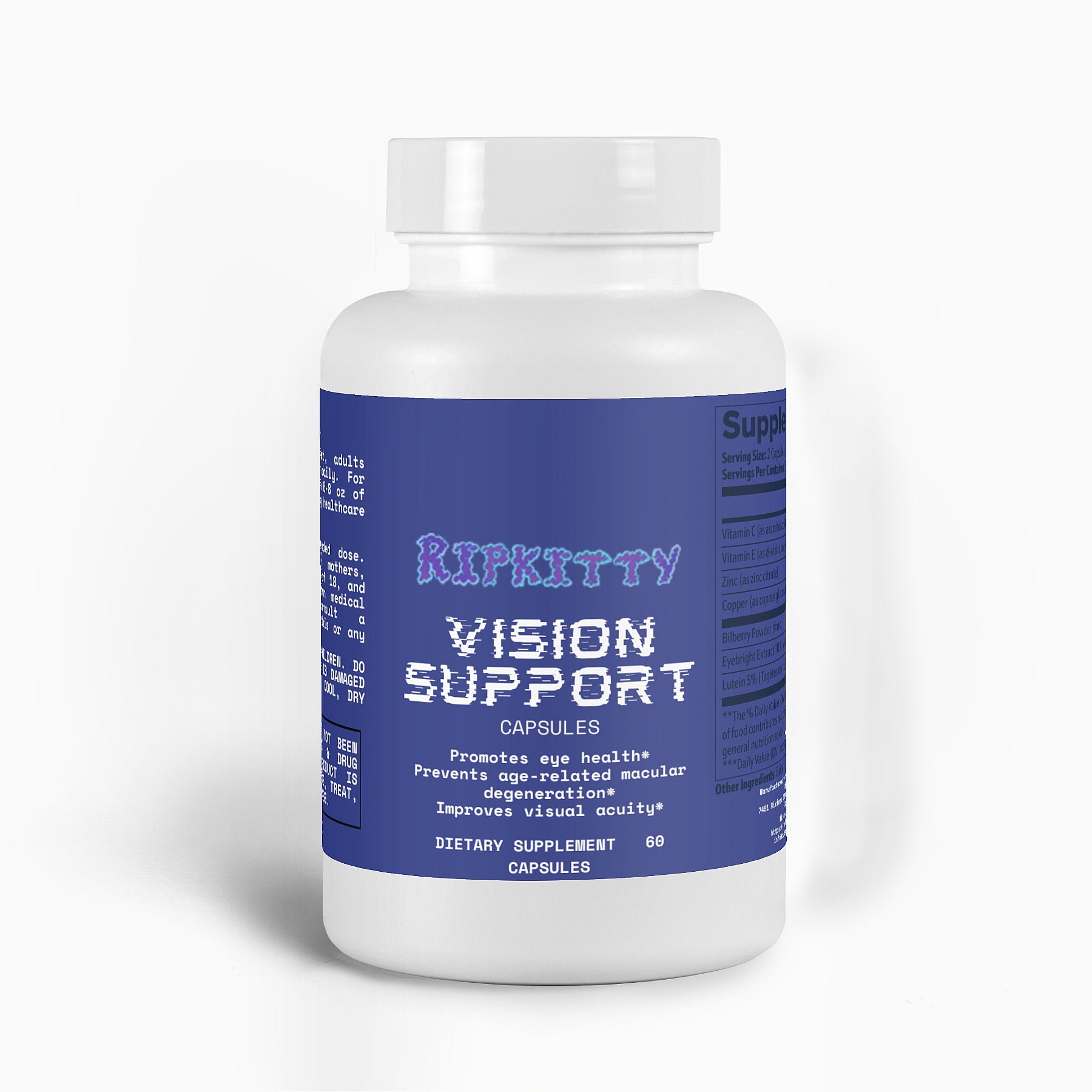 Ripkitty Ocular Core: Advanced Vision Support (60 Capsules)