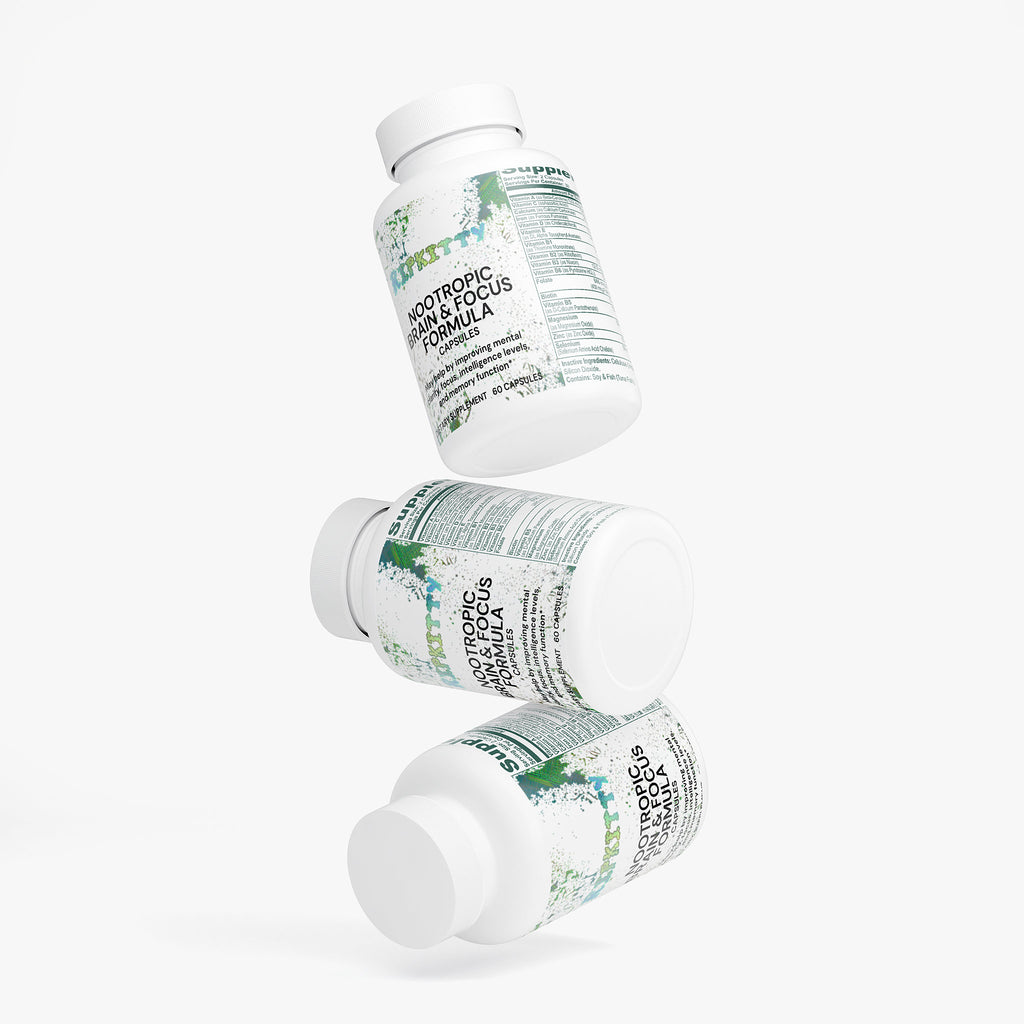 Ripkitty Synapse Surge: Nootropic Brain & Focus Formula (60 Capsules)