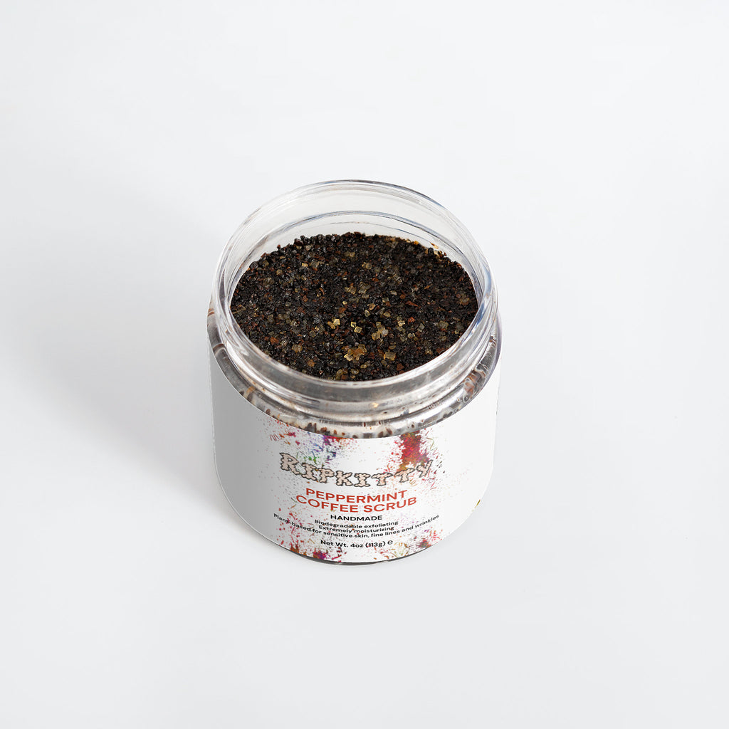 Ripkitty Blood Sea Peppermint Coffee Scrub (4 oz)