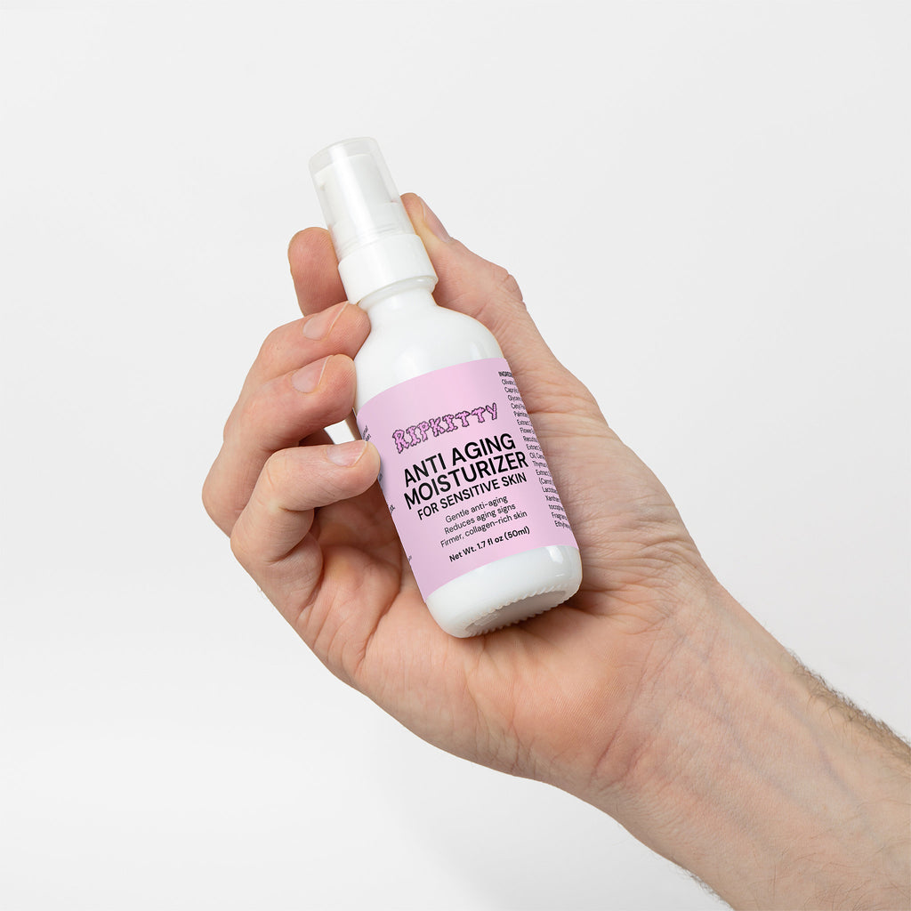 Ripkitty Velvet Aura: Bakuchiol Sensitive Skin Moisturizer (1.7 oz)