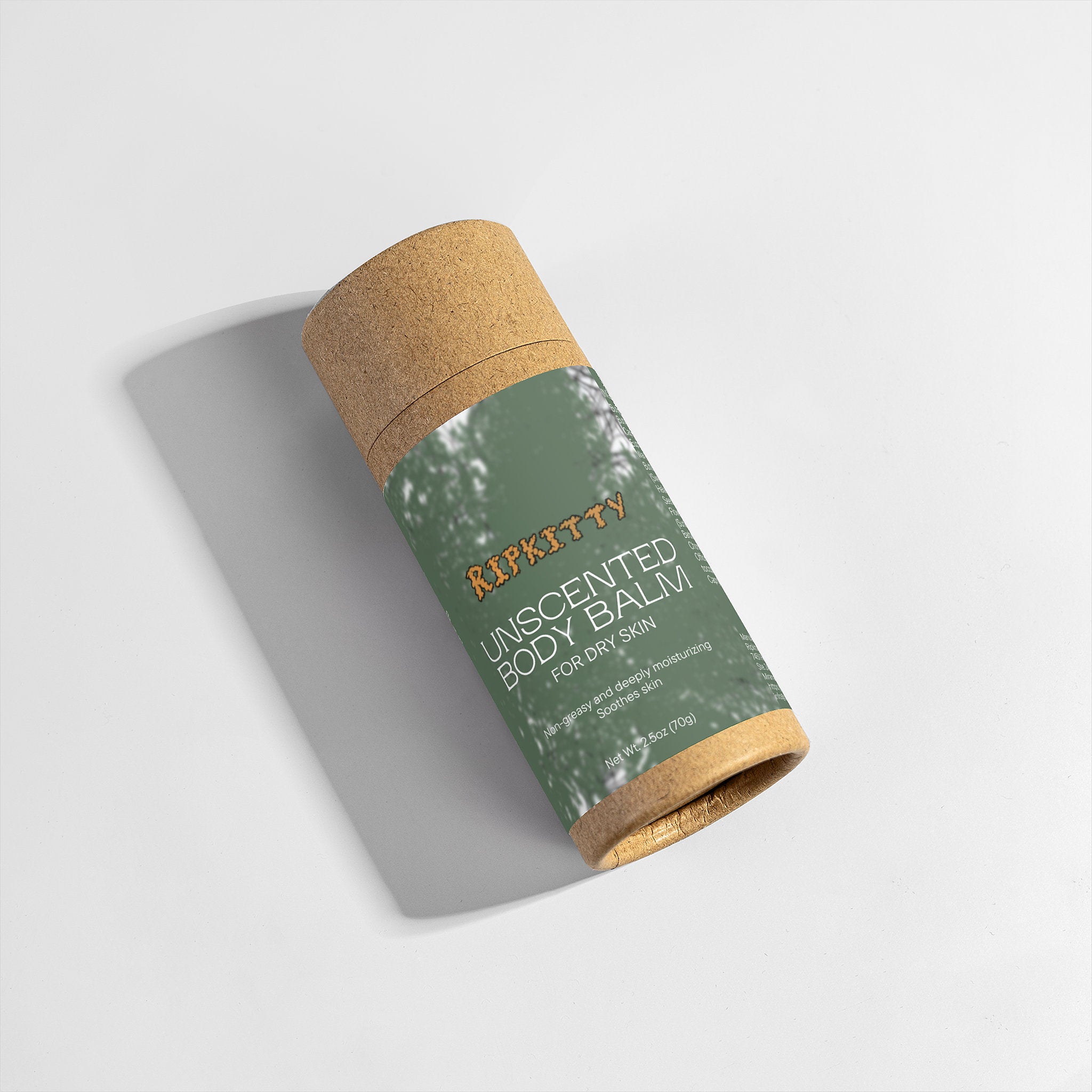 Ripkitty Bare-Knuckle Bamboo: Unscented Body Balm (2.5 oz)