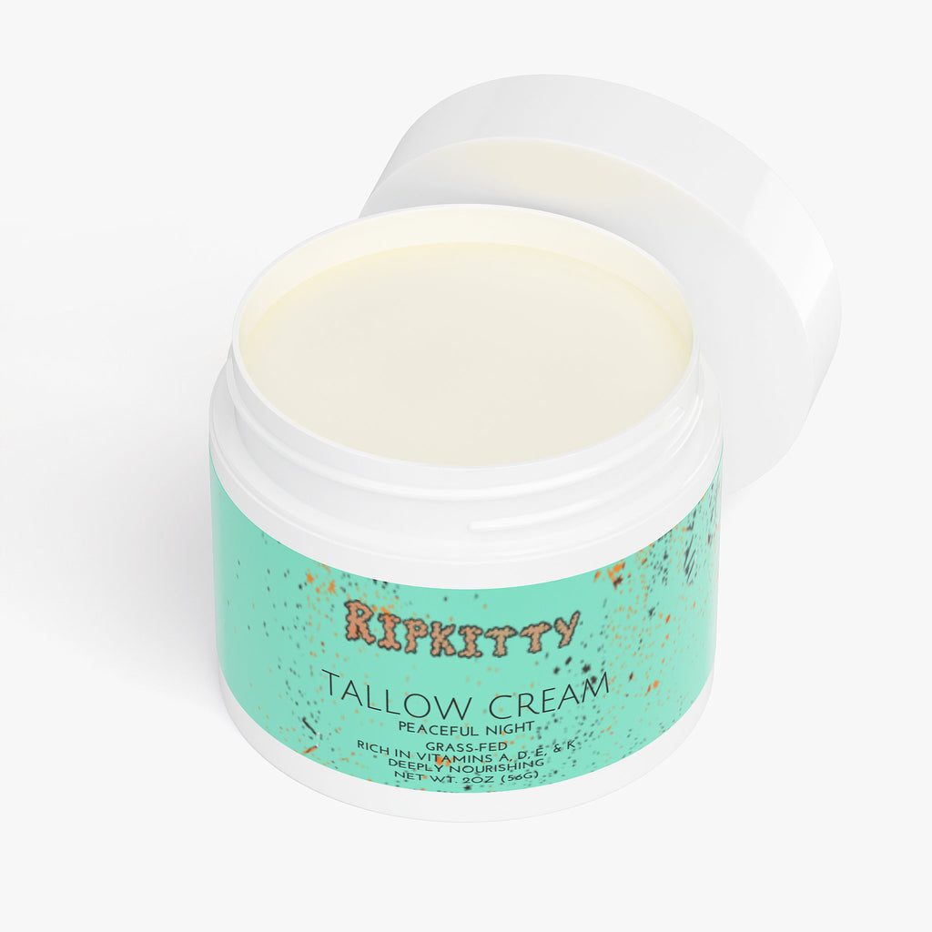 Ripkitty Heavy Rest: Tallow Cream Peaceful Night (2 oz)