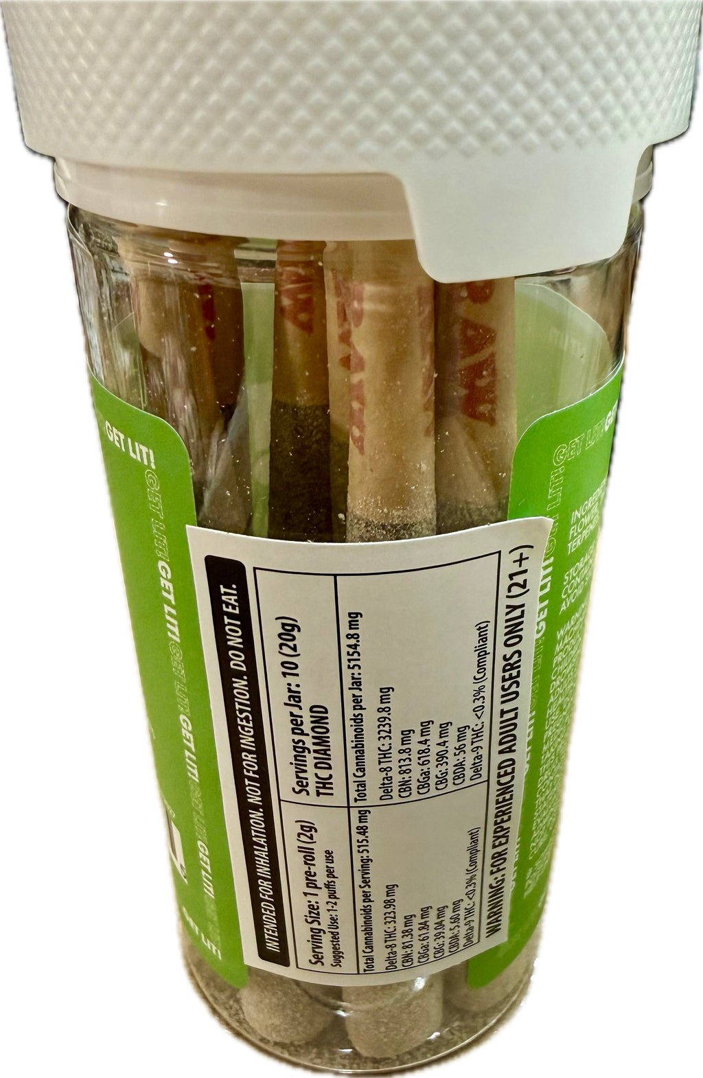 DIAMOND - 2G - Premium Cones Wrap - 10CT
